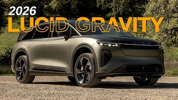 2026 Lucid Gravity: 450 Miles Range & True 3-Row Space!