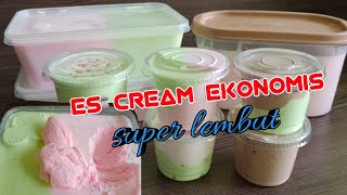 CARA MEMBUAT ES CREAM ENAK SUPER LEMBUT || IDE JUALAN screenshot 4