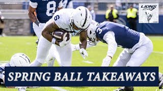 What we learned from Penn State spring practices; KeAndre Lambert-Smith enters Transfer Portal