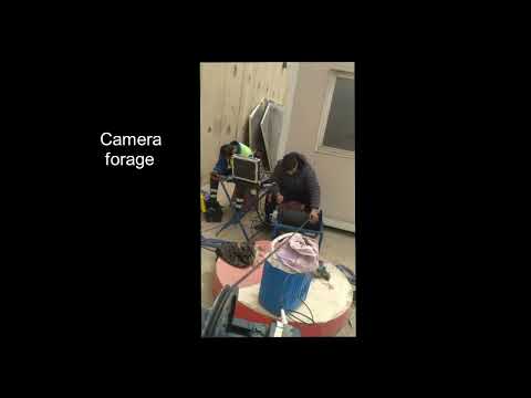 استكشاف الآبار الارتوازية من الداخل بواسطة كاميرا تحت الماء  