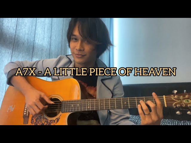 A Little Piece Of Heaven Acoustic Guitar Cover / Avenged Sevenfold 