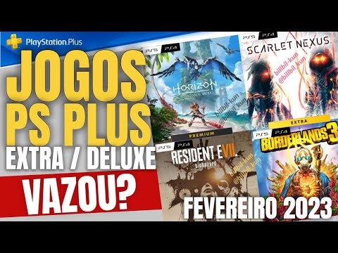 Jogos PlayStation Plus gratuitos para fevereiro de 2023 vazaram