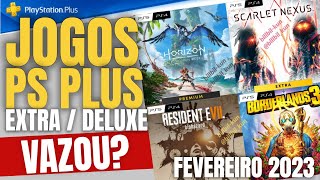 Última chance! Confira os jogos que sairão do PS Plus Extra e Deluxe em  fevereiro - Game Arena