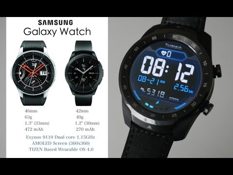 Ticwatch Pro Smartwatch 1 Month Later - Battery Life Tips - Samsung Galaxy Watch