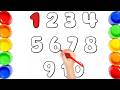 Counting 1 to 10 | ABC A to Z | Counting 1 to 20 | 2D Shapes | Counting Song | Fun Learning Video