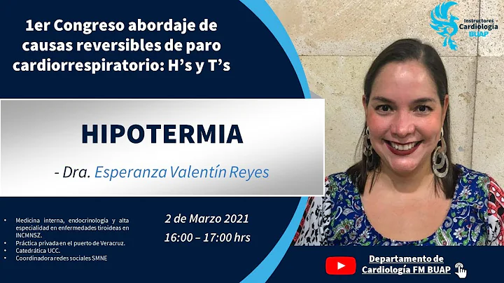 Hipotermia - Dra. Esperanza Valentn Reyes