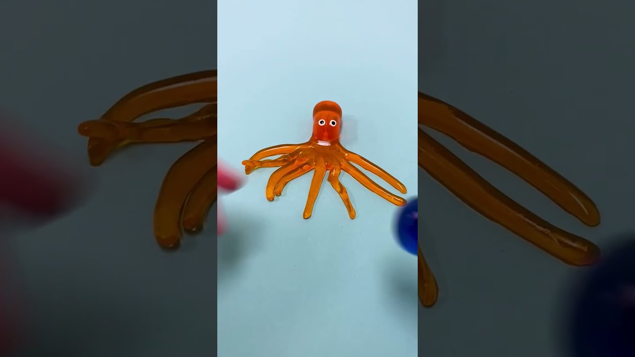 This Stretch Sticky Octopus Is And Stretchy Throw It At The Window Or A Wall Sticks 