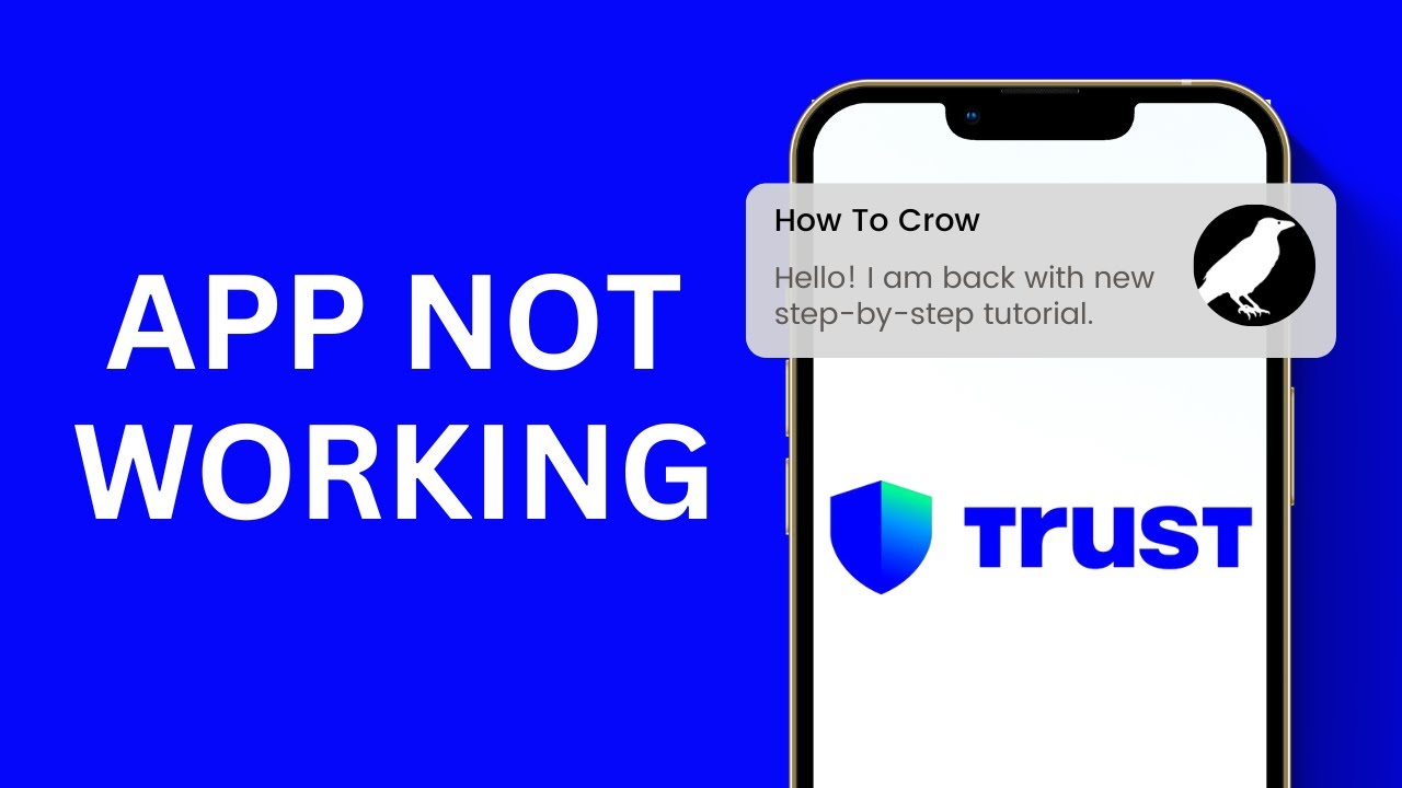 How to Fix Trust Wallet App Not Working - YouTube