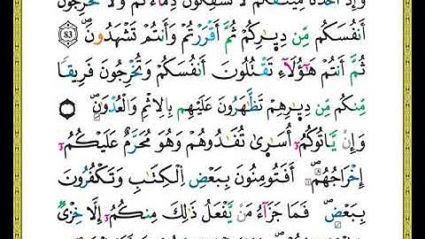 الصفحة رقم (  13 ) من ختمة مصحف التجويد برواية ورش