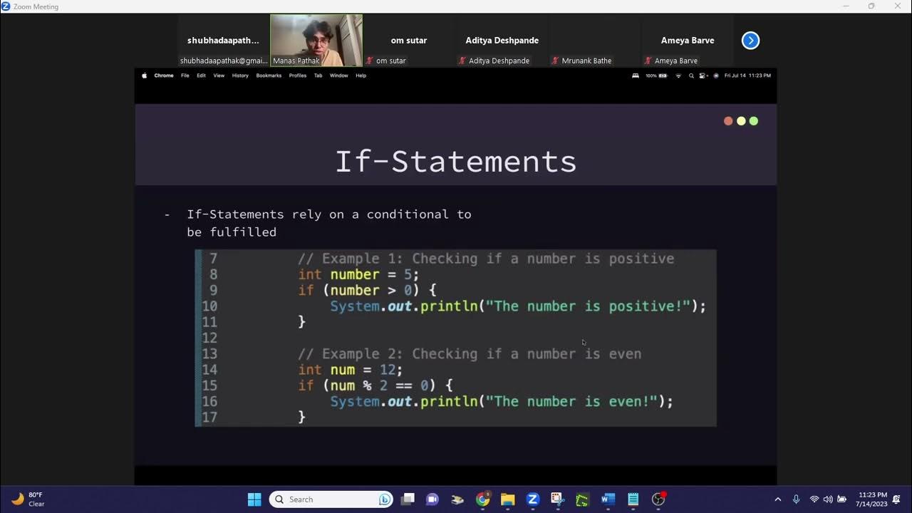 JAVA Tutorial 3 If else For loop Input output Concepts - YouTube