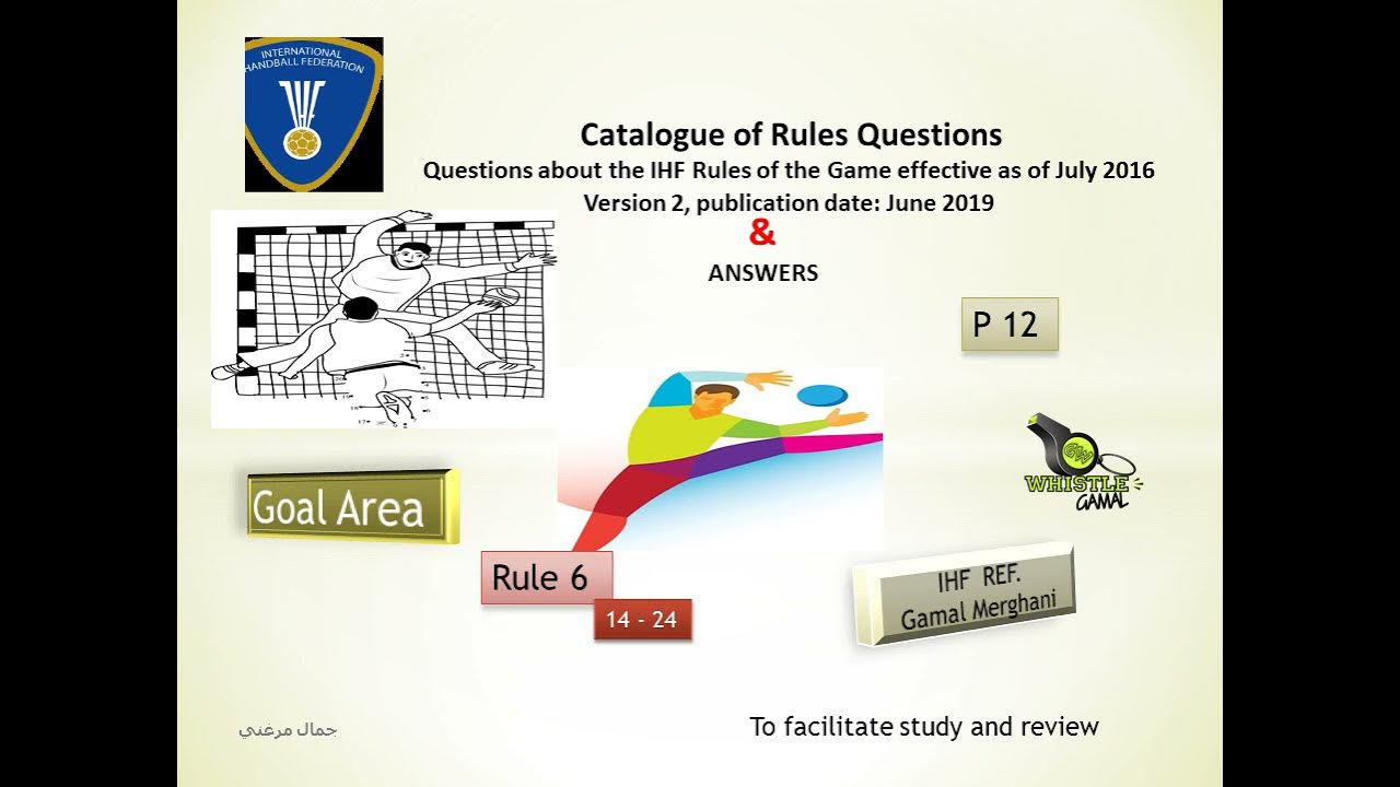 P12 HANDBALL REFEREES Quest IHF Rules YouTube