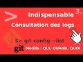 Git - 3. Consultation des logs (git log) | tutos fr