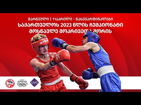 საქართველოს 2023 წლის ჩემპიონატი მოსწავლე მოკრივეთა შორის | ნახევარფინალები