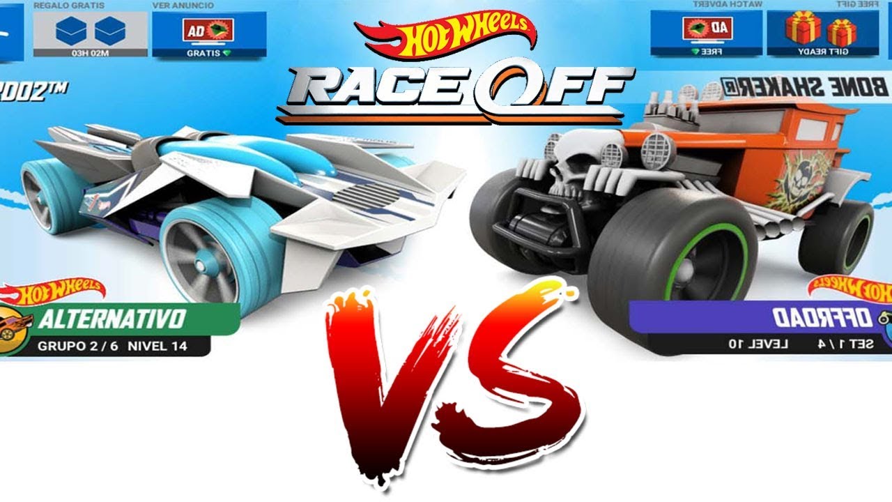 Hot Wheels Race OFF -RD02 VS Baja 