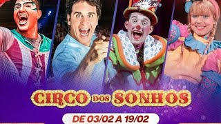 Circo dos sonhos, apresentação em Itaúna 2023.