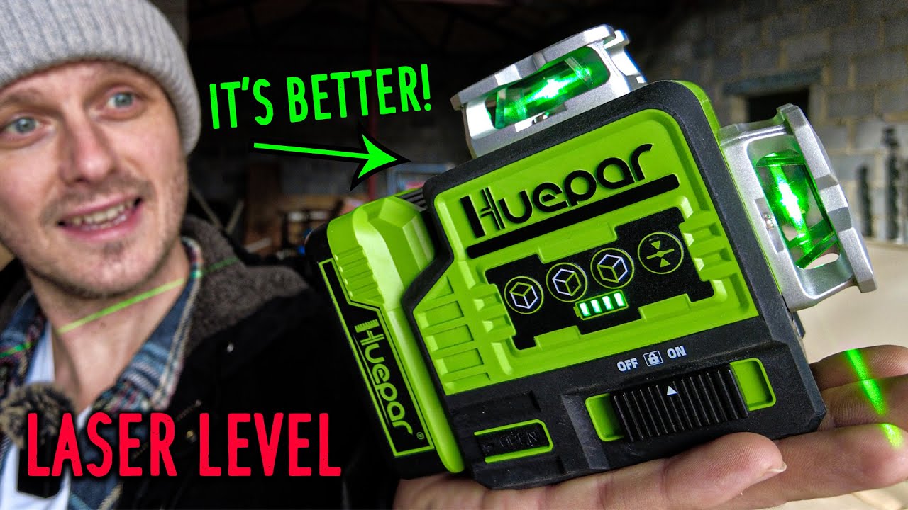 How To Use The Tutorial Of Huepar P Series Laser  Level（P02CG,P03CG,P03DG,P04CG） 