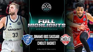 Banco di Sardegna Sassari v Cholet Basket | Full Game Highlights | #BasketballCL 2023