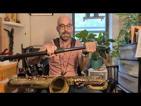 Review and demonstration of the ErgoSax Bari/Bass system from ErgoBrass