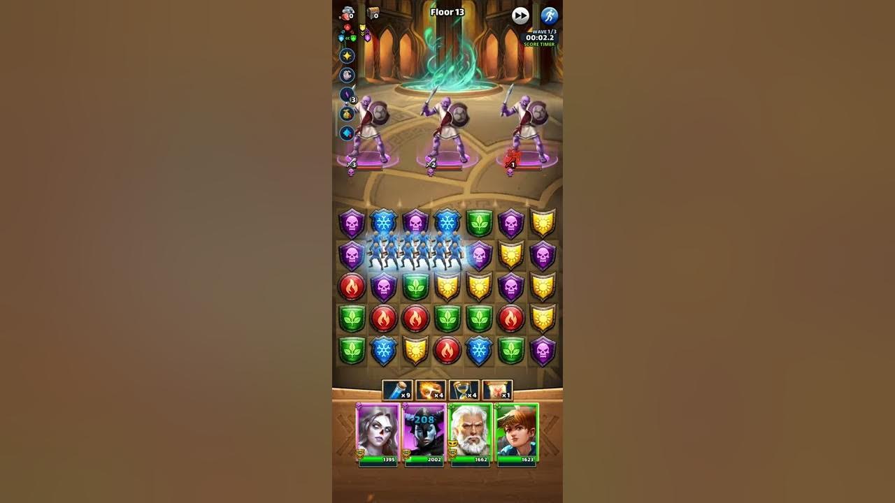 Empires and Puzzles Tower of Styx, normal levels 1115 YouTube