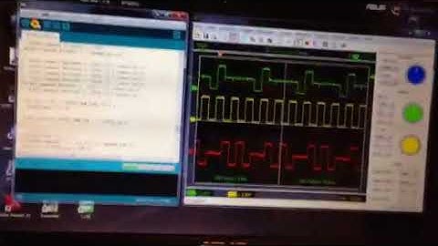 HT1621 LCD controller wave forms
