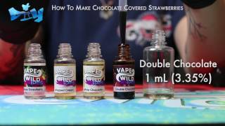 How To Make Your Own Chocolate Covered Strawberries E-Liquid - VapeWild DIY