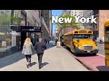 Walking billionaires row nyc  usa streets tour  new york city 4k walk