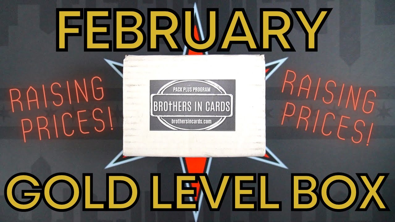 FEBRUARY EDITION: Brothers in Cards Basketball GOLD Level Subscription Box! NO LONGER $140! 😔😢