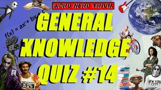 Word Nerd Trivia - Weekly Quiz #14🤔🔥🧠