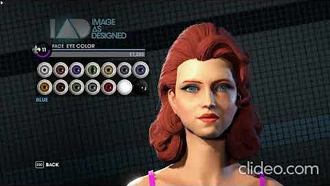 Saints Row 3 Remastered Character Creation Attribute ( Female )