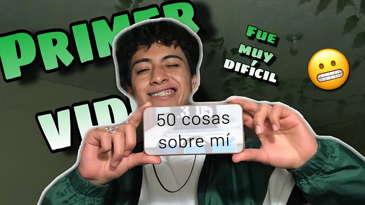 PRIMER VIDEO!! | 50 Cosas Sobre Mi | Daniel Velasco