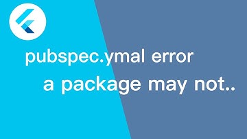 Pubspec.yaml error A package may not list itself as a dependency.