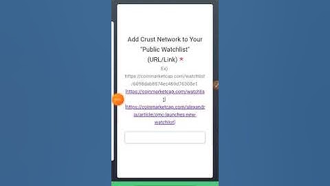 Cru Network Coinmarketcap Quiz Answer