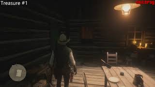 Red Dead Redemption 2 - PS4 - Torn / Mended Treasure Map (Otis Millers Revolver)
