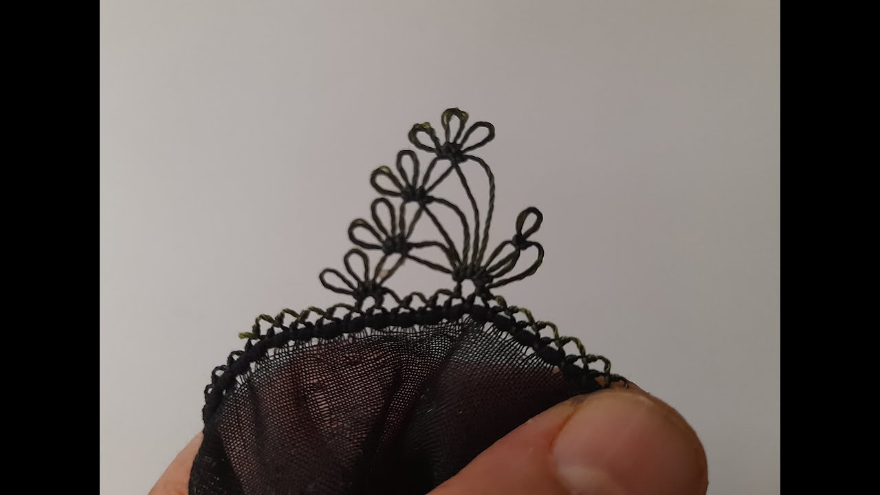 İğne Oyası Modeli(Needle Lace) YouTube