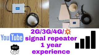 Triple Band 2G/3G/4G Repeater| Unbox-Setup And Testing 🔥😍 screenshot 2