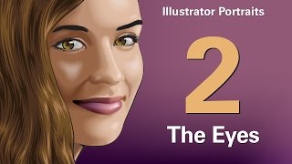 Adobe Illustrator Portraits Part Two: The Eyes