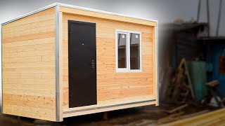 Built a MINI HOUSE in 4 days and 150 thousand rubles. Here's what happened...