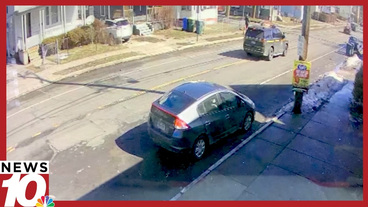 Car flips onto side on Clifford Avenue and Newcomb Street after State Police chase
