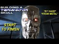 Hand building a Terminator T800 skull start to finish - compendium