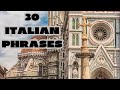 30 italian phrases lets learn italianlearn italian fast speak italian fluently