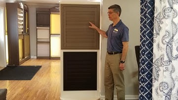 Shutters 3 1/2" Louvers with Divider Rail