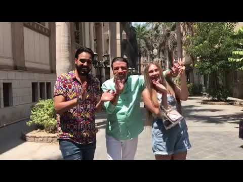 فضيحه مصطفي كامل فى كواليس اغنيه مجرم