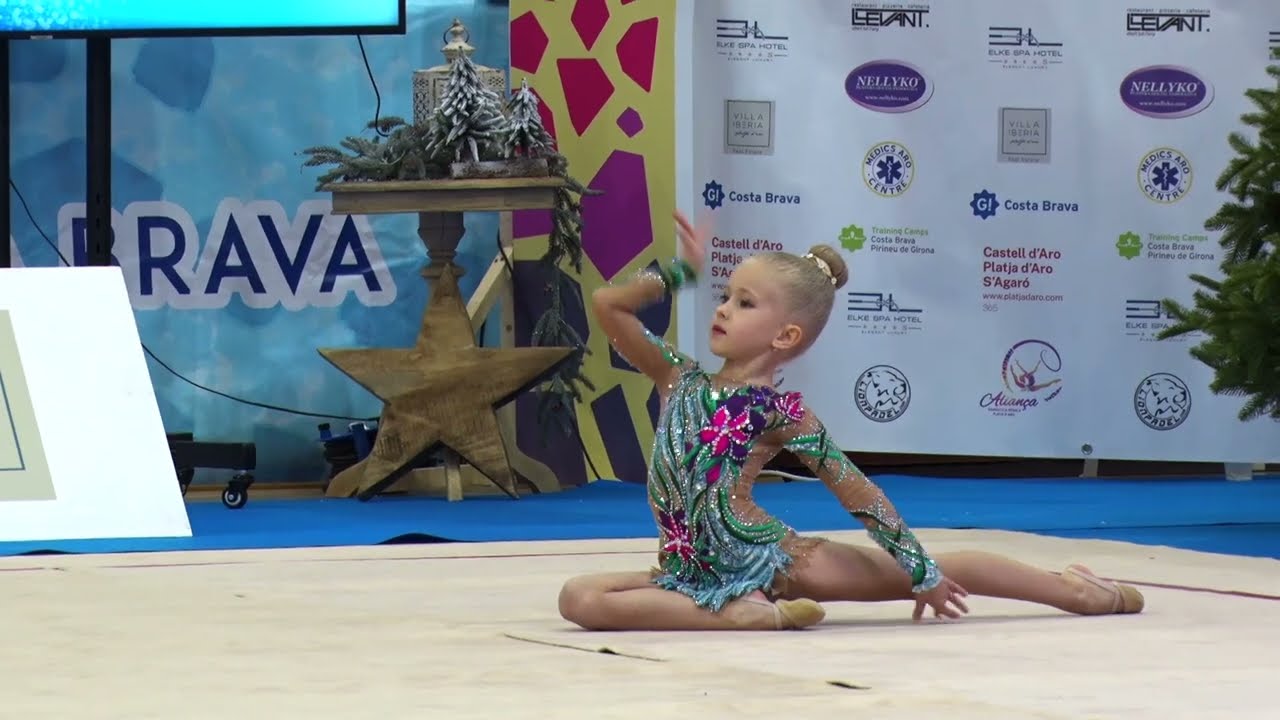 Sidorova Dana 2015 Gimnastica Ritmica Platja dAro Aliança