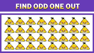 SPOT THE ODD EMOJI OUT BIRD | SPOT THE DIFFERENCES GAME | Emoji Puzzle Quiz | #011 screenshot 5