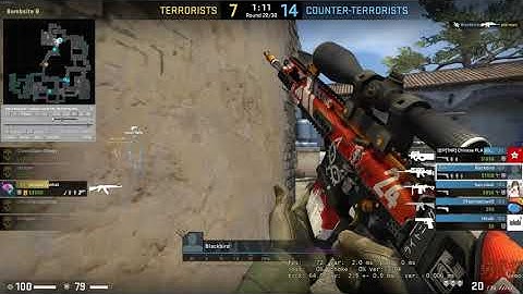 Bloodsport SCAR-20 Easy Peek Quarda Kill | CSGO Moments