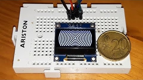 Ejemplo de pantalla OLED 0.96 con ADAFRUIT y ARDUINO UNO R3