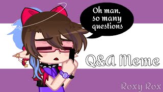 (GachaClub) Q&A MEME [ Christmas Special ]