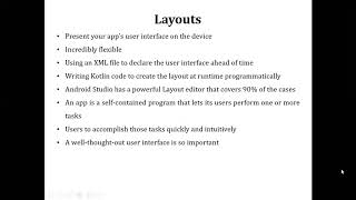 Android Development Session 1.2: Layouts, Adding Constraint Layouts, Frame & Linear Layout
