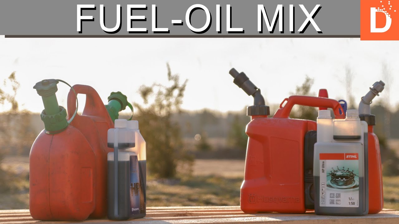 Getting it right: chainsaw fuel mix