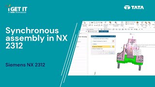 Synchronous assembly | NX 2312 by i GET IT Learning for Engineers 312 views 3 months ago 4 minutes, 18 seconds